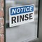 Signmission Rinse, 14 in W x Rectangle, Vinyl Decal OS-2PACK-NS-D-1014-L-18109 - alternate 5